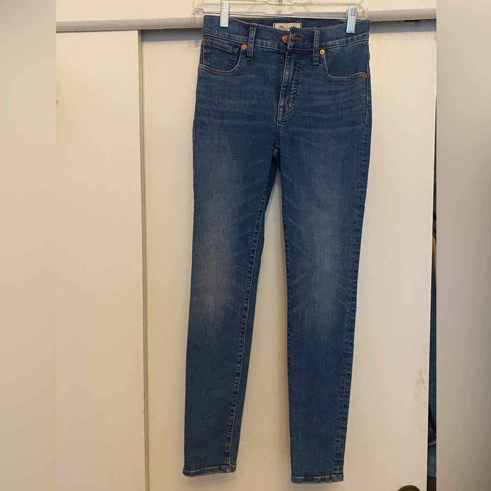 Madewell 9inch skinny midrise jean size 25